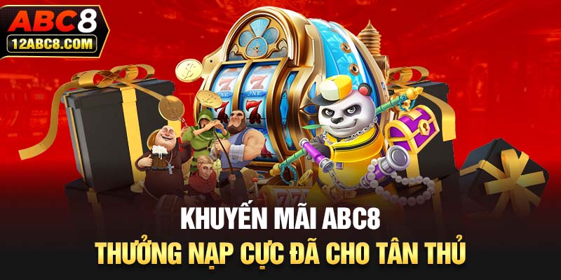 Khuyến mãi ABC8 thưởng nạp cực đã cho tân thủ